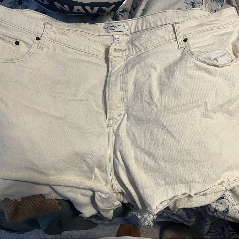 A&F dad shorts curve love size 36